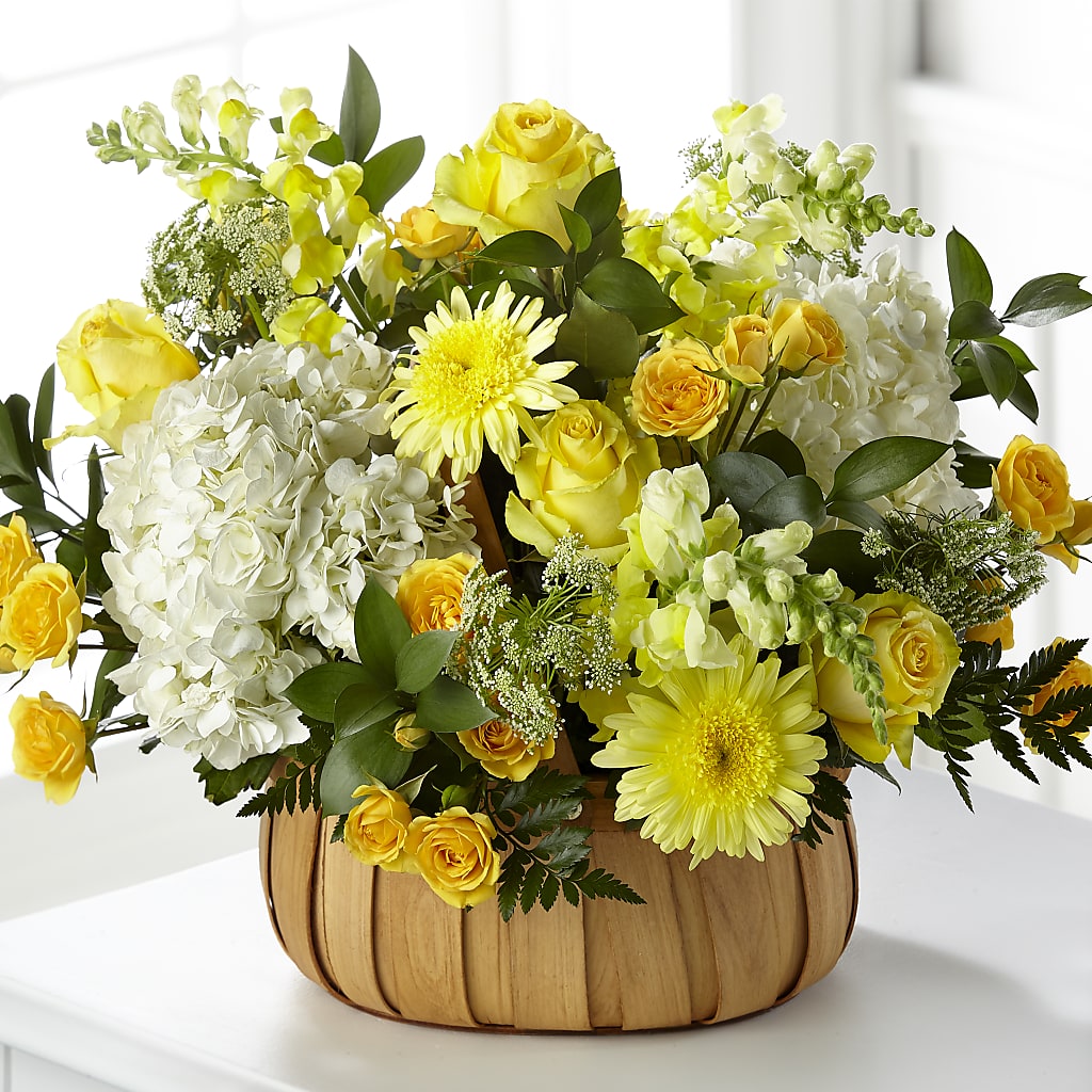 Rustic Remembrance Basket – Poplar Flower Shop, Terre Haute IN