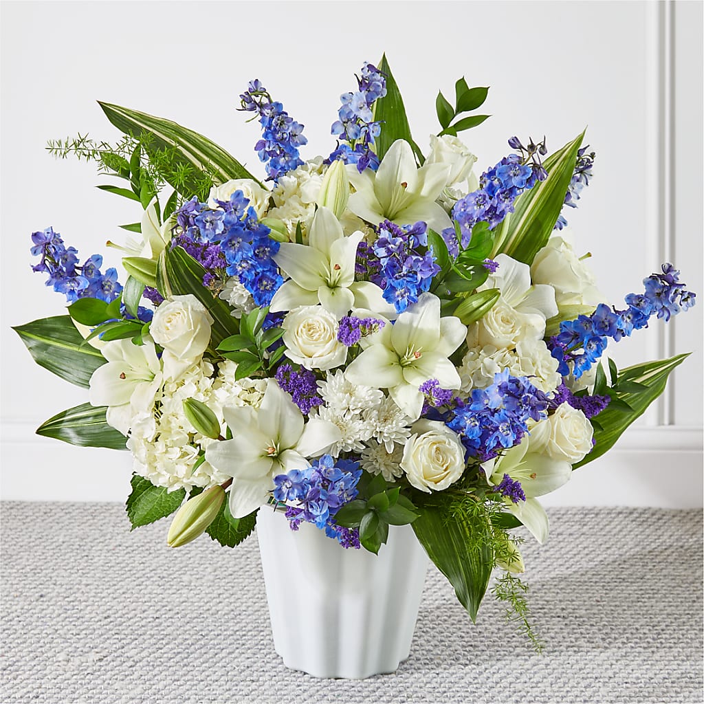 Take Comfort Floor Basket – Poplar Flower Shop, Terre Haute IN