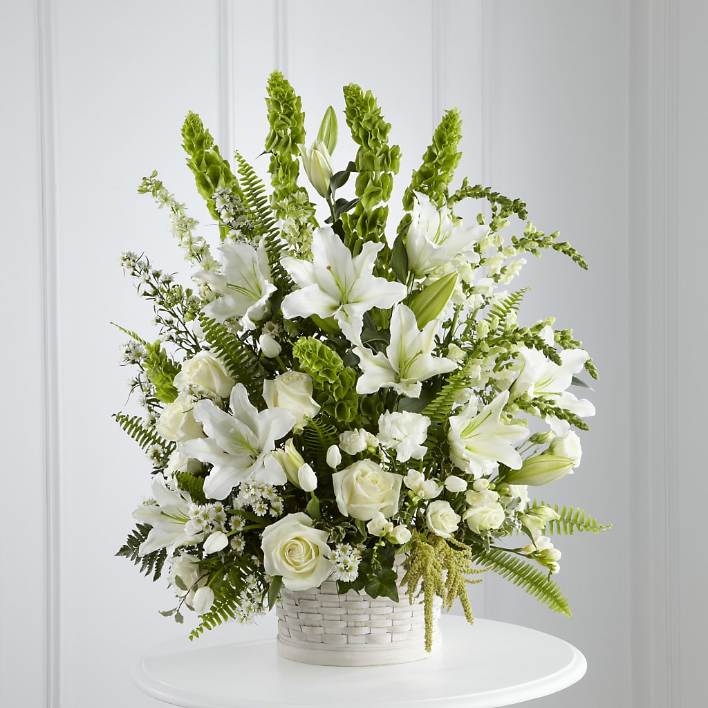 In Our Thoughts Arrangement – Poplar Flower Shop, Terre Haute IN