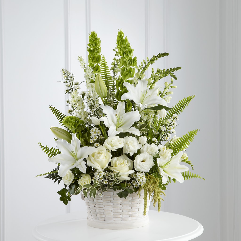 In Our Thoughts Arrangement – Poplar Flower Shop, Terre Haute IN
