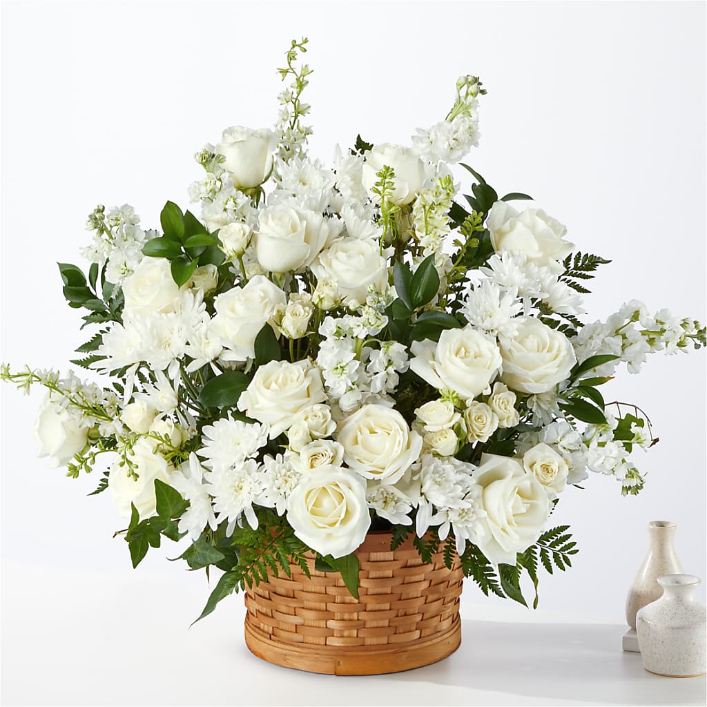 Heartfelt Condolences Arrangement – Poplar Flower Shop, Terre Haute IN