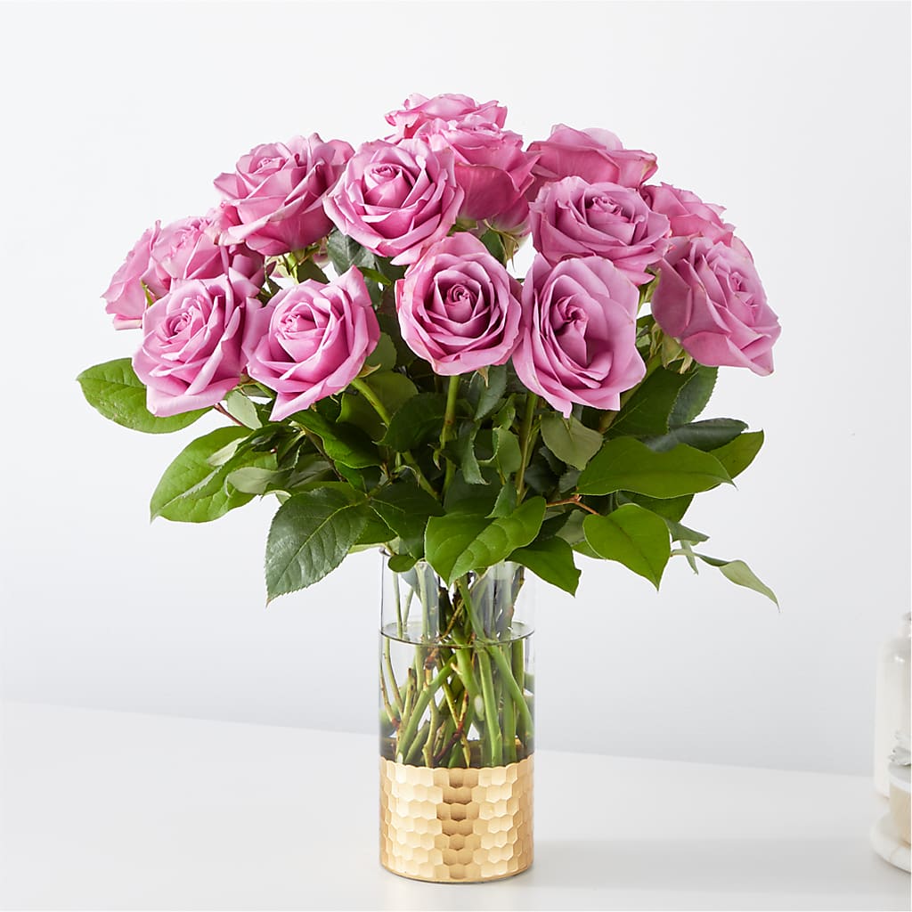 Secret Admirer Lavender Rose Bouquet – Poplar Flower Shop, Terre Haute IN