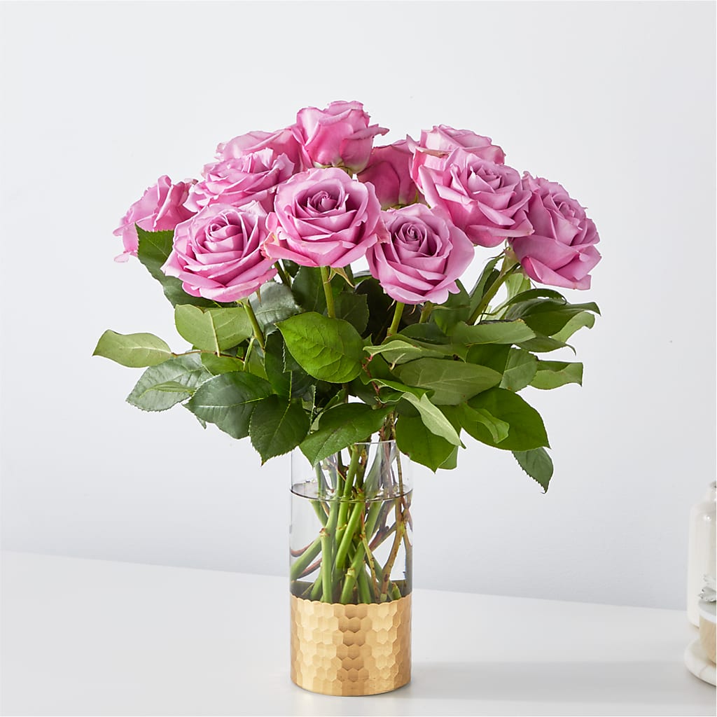 Secret Admirer Lavender Rose Bouquet – Poplar Flower Shop, Terre Haute IN
