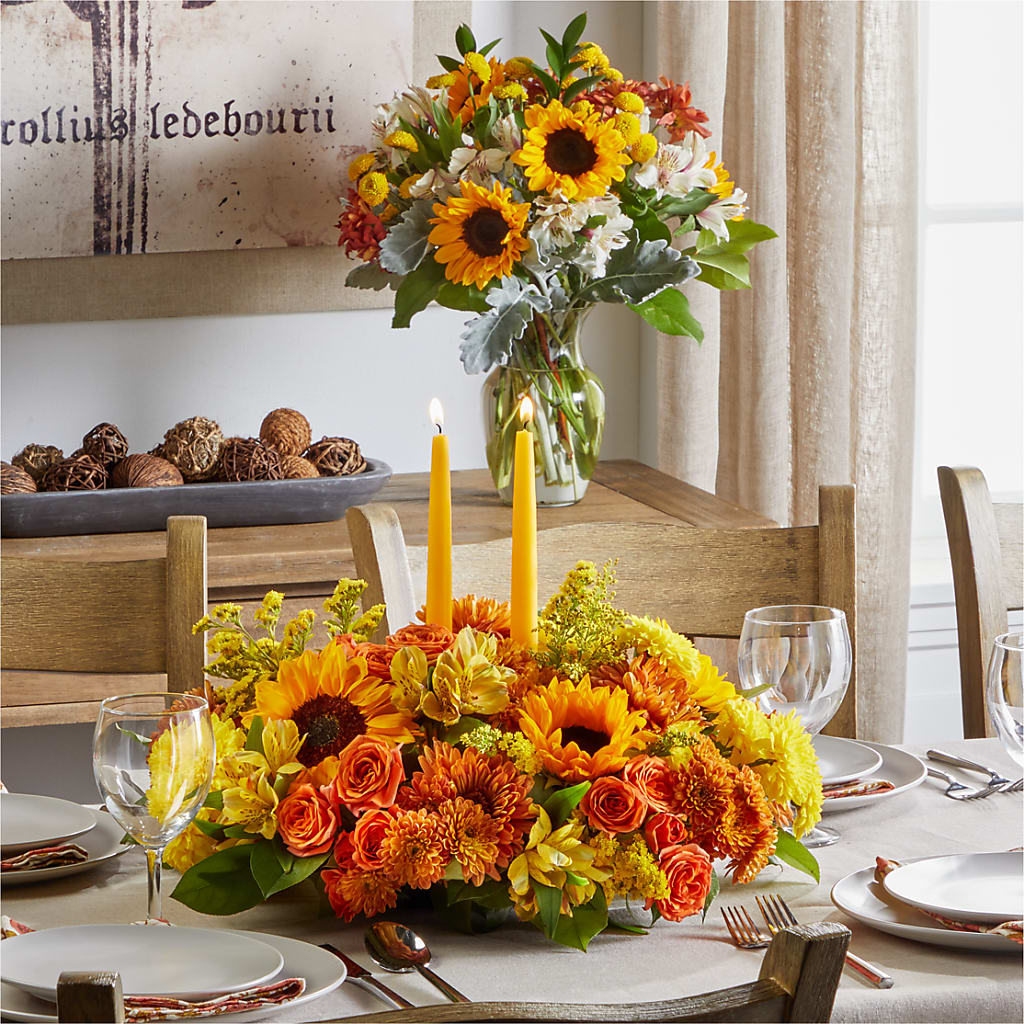 Golden Gathering Bundle – Poplar Flower Shop, Terre Haute IN