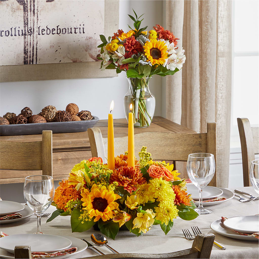 Golden Gathering Bundle – Poplar Flower Shop, Terre Haute IN