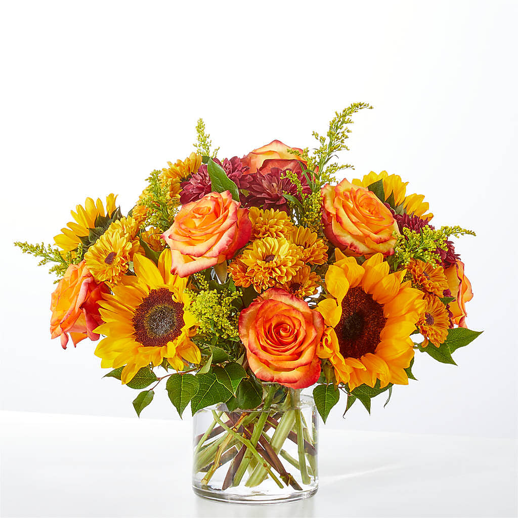Flannel Scarf Bouquet – Poplar Flower Shop, Terre Haute IN