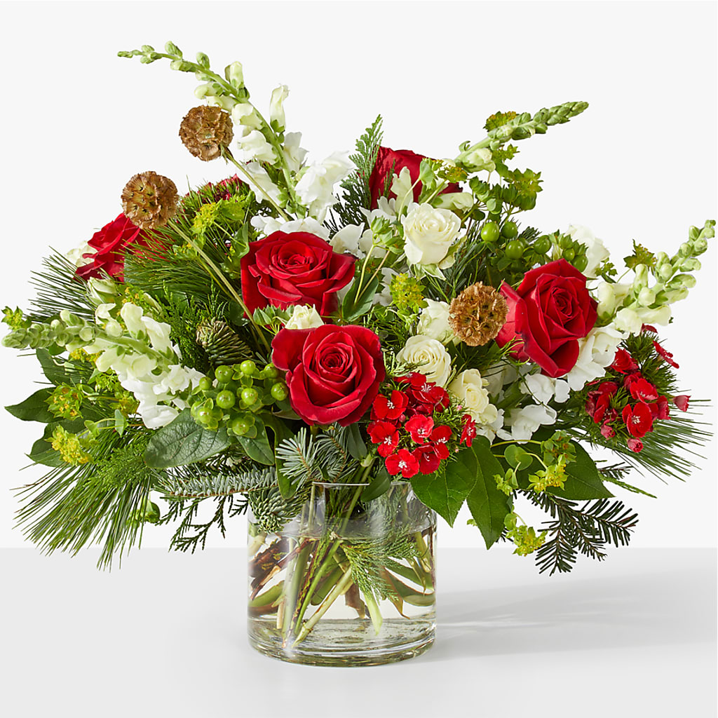 Deck the Halls Bouquet – Poplar Flower Shop, Terre Haute IN