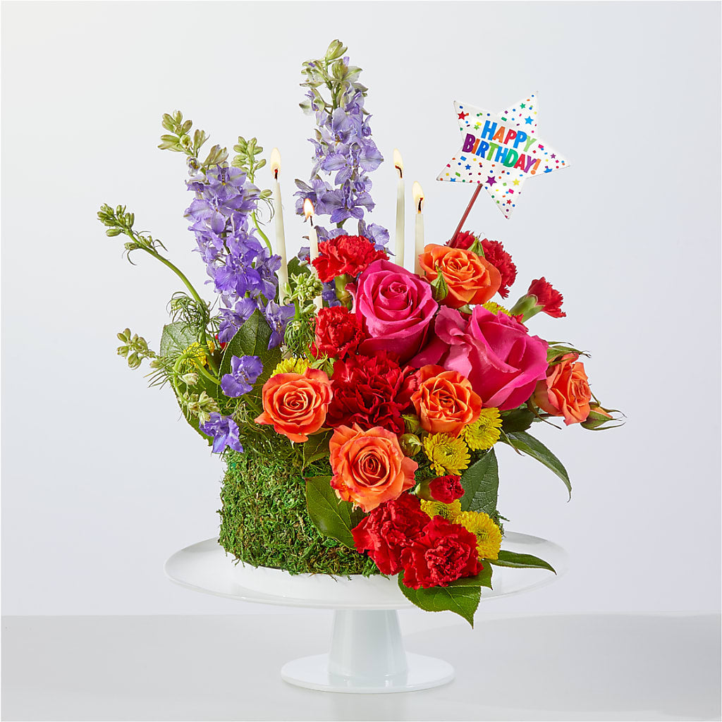 Best Year Yet Floral Cake – Poplar Flower Shop, Terre Haute IN