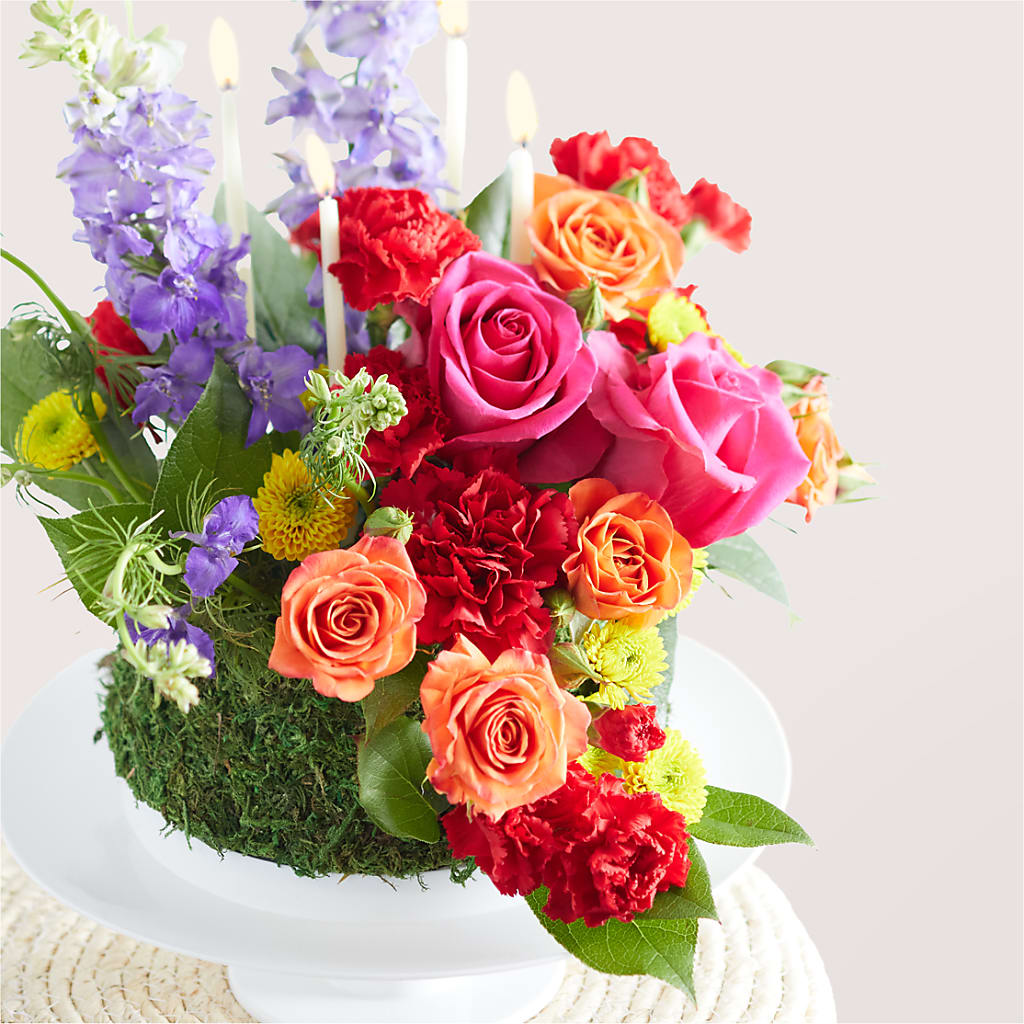 Best Year Yet Floral Cake – Poplar Flower Shop, Terre Haute IN