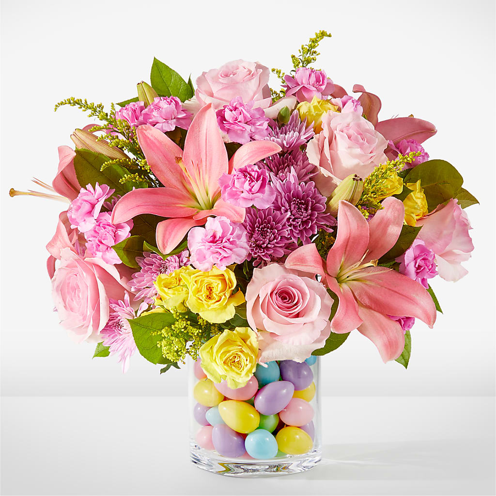 Easter Egg Hunt Bouquet – Poplar Flower Shop, Terre Haute IN