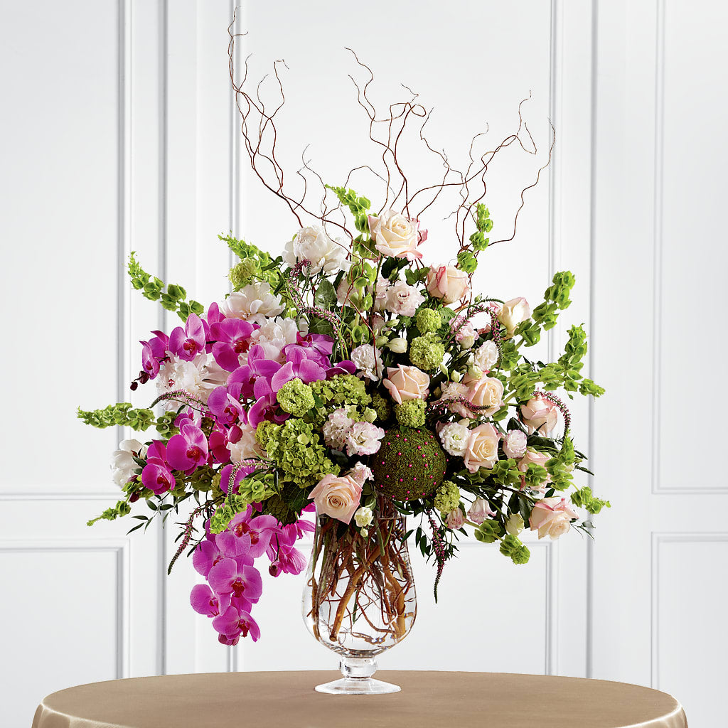 Soft Sophistication Arrangement – Poplar Flower Shop, Terre Haute IN