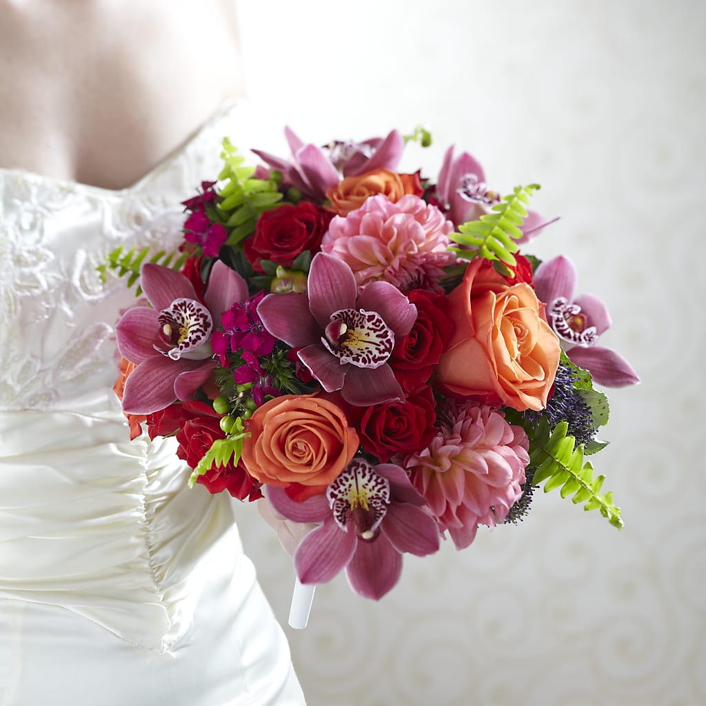 Brilliant Blossoms Bouquet – Poplar Flower Shop, Terre Haute IN