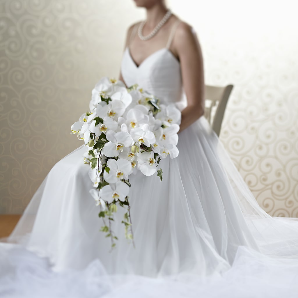 Classic White Bouquet – Poplar Flower Shop, Terre Haute IN