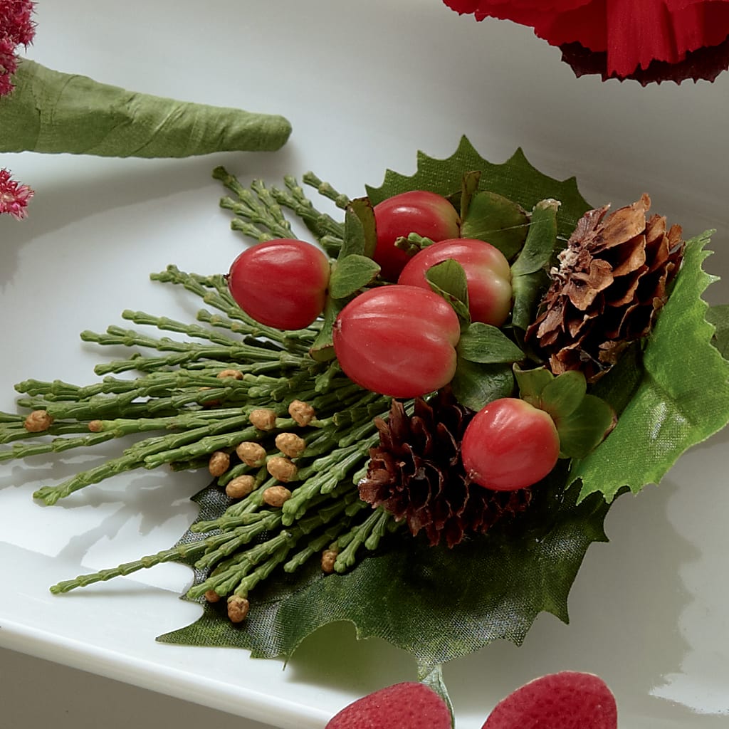 Red Berry Boutonniere – Poplar Flower Shop, Terre Haute IN