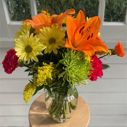 Bold & Bright – A Florist Original –  Poplar Flower Shop, Terre Haute IN
