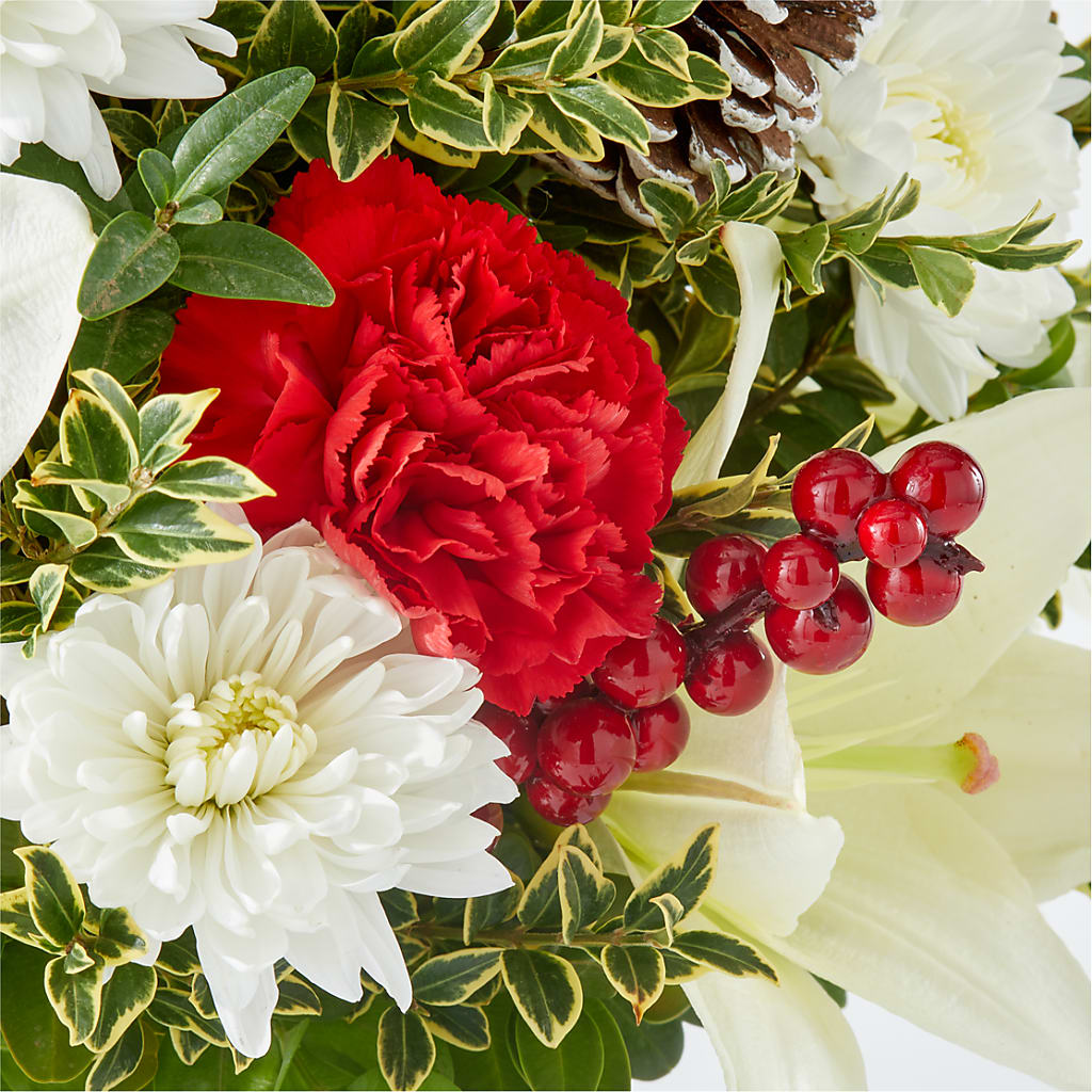 Festive Moments Tree –  Poplar Flower Shop, Terre Haute IN