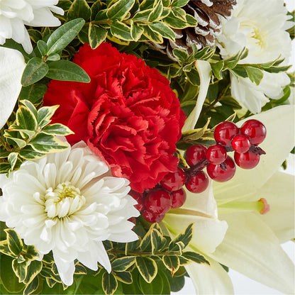 Festive Moments Tree –  Poplar Flower Shop, Terre Haute IN