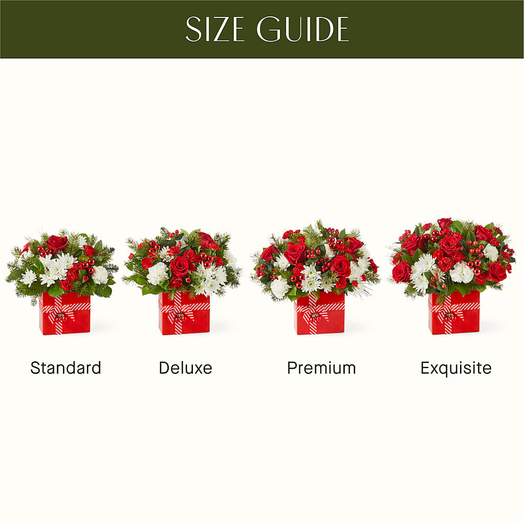 Presents Under the Tree Bouquet –  Poplar Flower Shop, Terre Haute IN