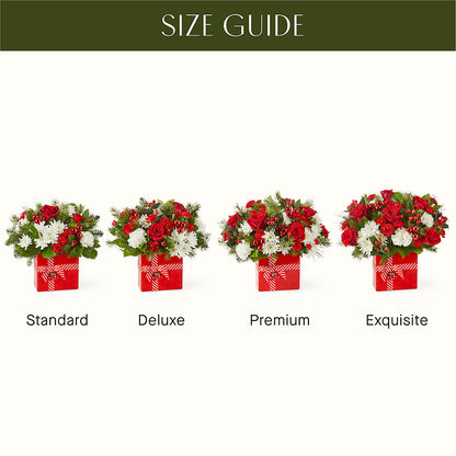Presents Under the Tree Bouquet –  Poplar Flower Shop, Terre Haute IN