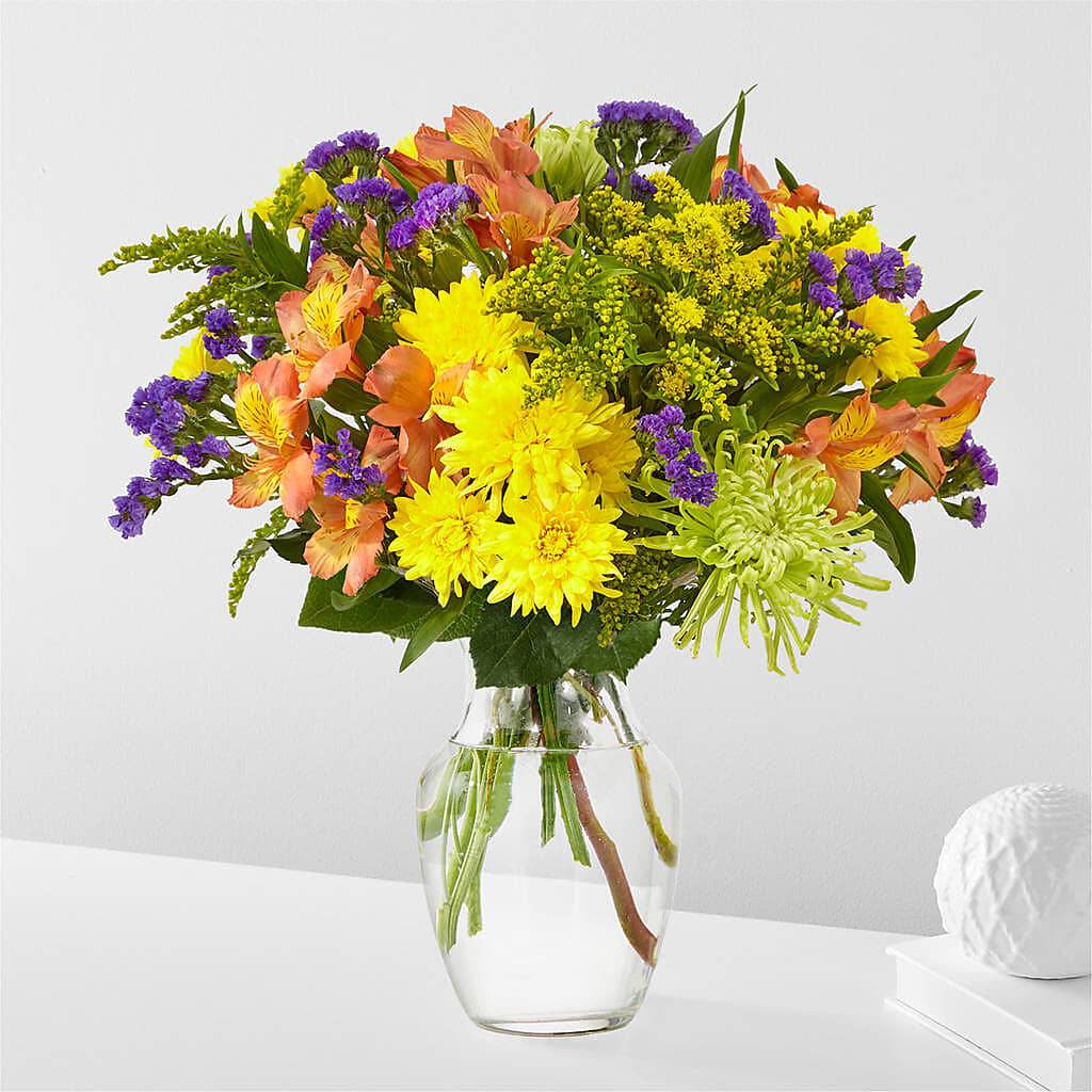 Marmalade Skies Bouquet –  Poplar Flower Shop, Terre Haute IN