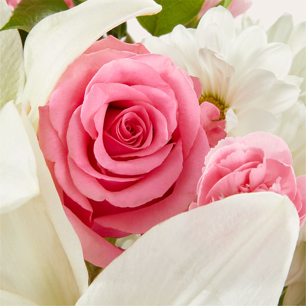 Whispers of Comfort Bouquet –  Poplar Flower Shop, Terre Haute IN