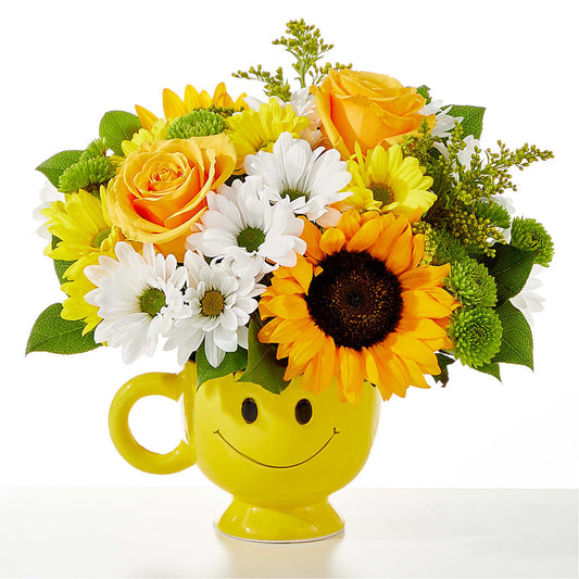 Be Happy Bouquet – POPLAR FLOWER SHOP, Terre Haute IN