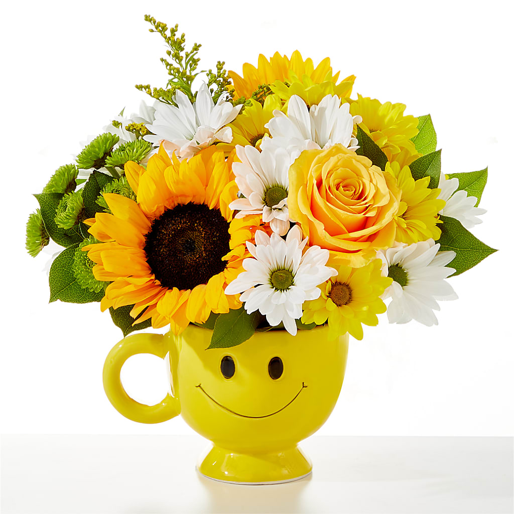 Be Happy Bouquet –  Poplar Flower Shop, Terre Haute IN
