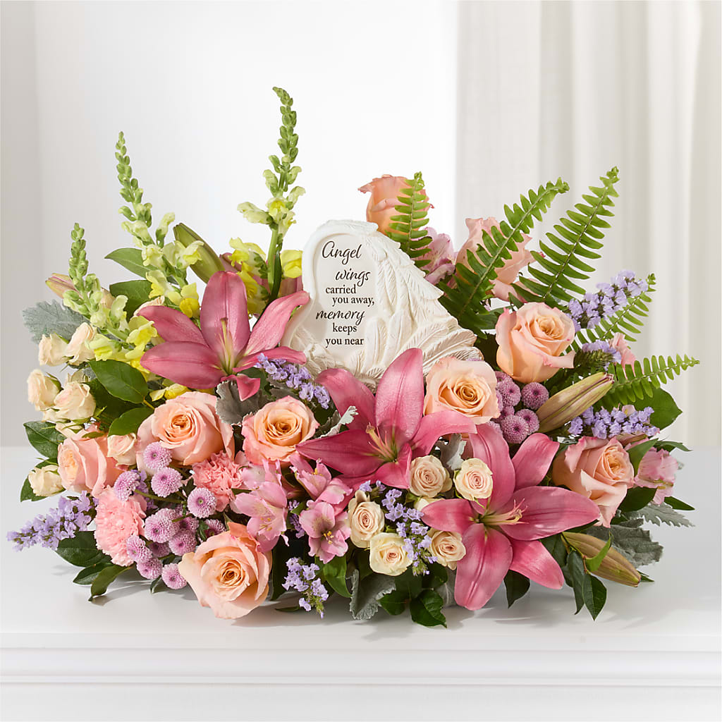 Gentle Light Arrangement –  Poplar Flower Shop, Terre Haute IN