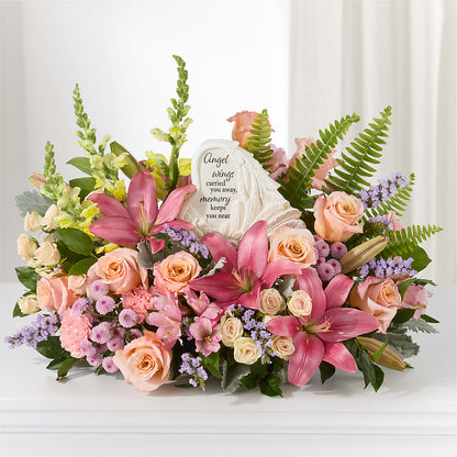 Gentle Light Arrangement –  Poplar Flower Shop, Terre Haute IN