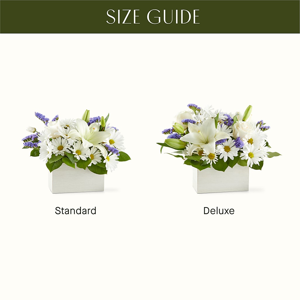 Beyond Blue Box Bouquet –  Poplar Flower Shop, Terre Haute IN