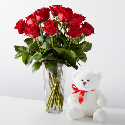 Romantic Long Stem Red Rose Bouquet Bundles –  Poplar Flower Shop, Terre Haute IN