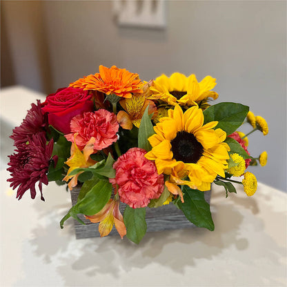 Autumn Orchard Bouquet –  Poplar Flower Shop, Terre Haute IN