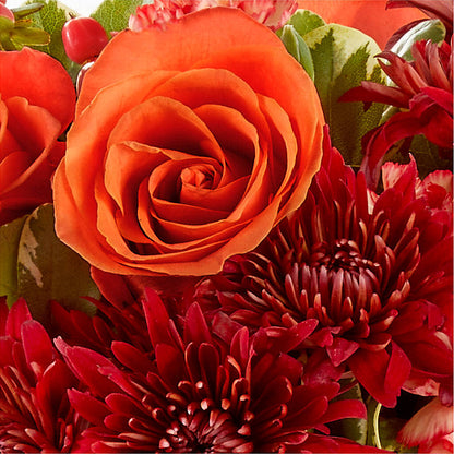 Autumn Air Pumpkin Bouquet –  Poplar Flower Shop, Terre Haute IN