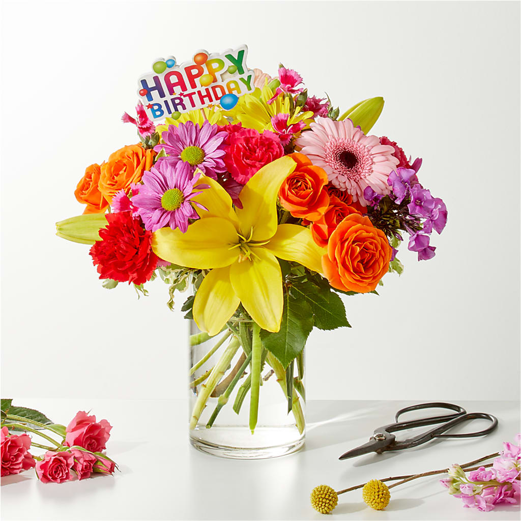Cue the Confetti - A Florist Original –  Poplar Flower Shop, Terre Haute IN