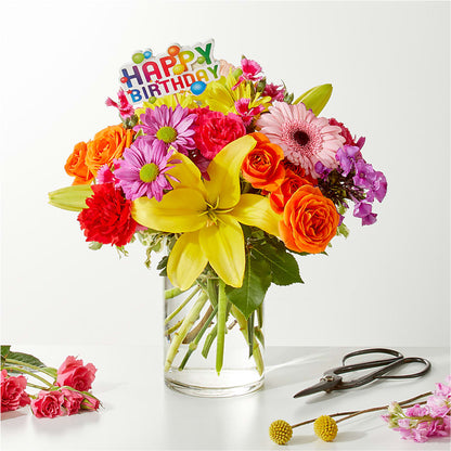 Cue the Confetti - A Florist Original –  Poplar Flower Shop, Terre Haute IN