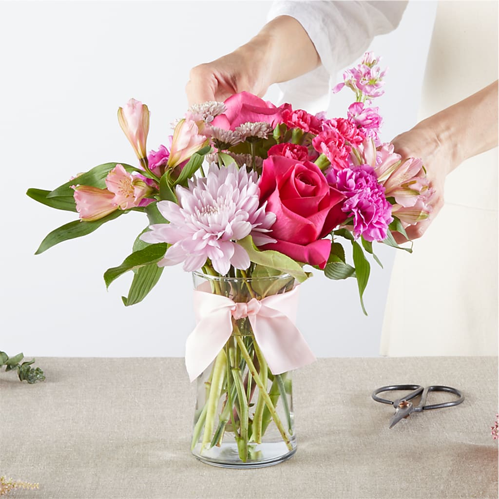 Pink Ribbon - A Florist Original –  Poplar Flower Shop, Terre Haute IN