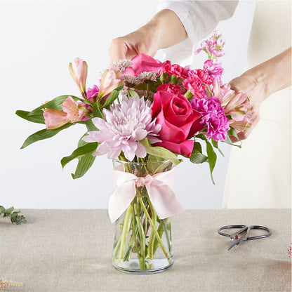 Pink Ribbon - A Florist Original –  Poplar Flower Shop, Terre Haute IN