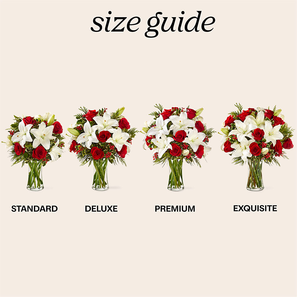 Sparkling Snowflakes Bouquet –  Poplar Flower Shop, Terre Haute IN