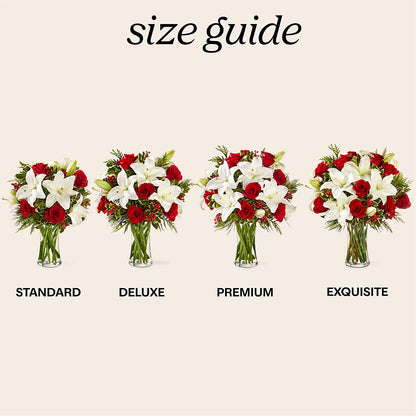 Sparkling Snowflakes Bouquet –  Poplar Flower Shop, Terre Haute IN
