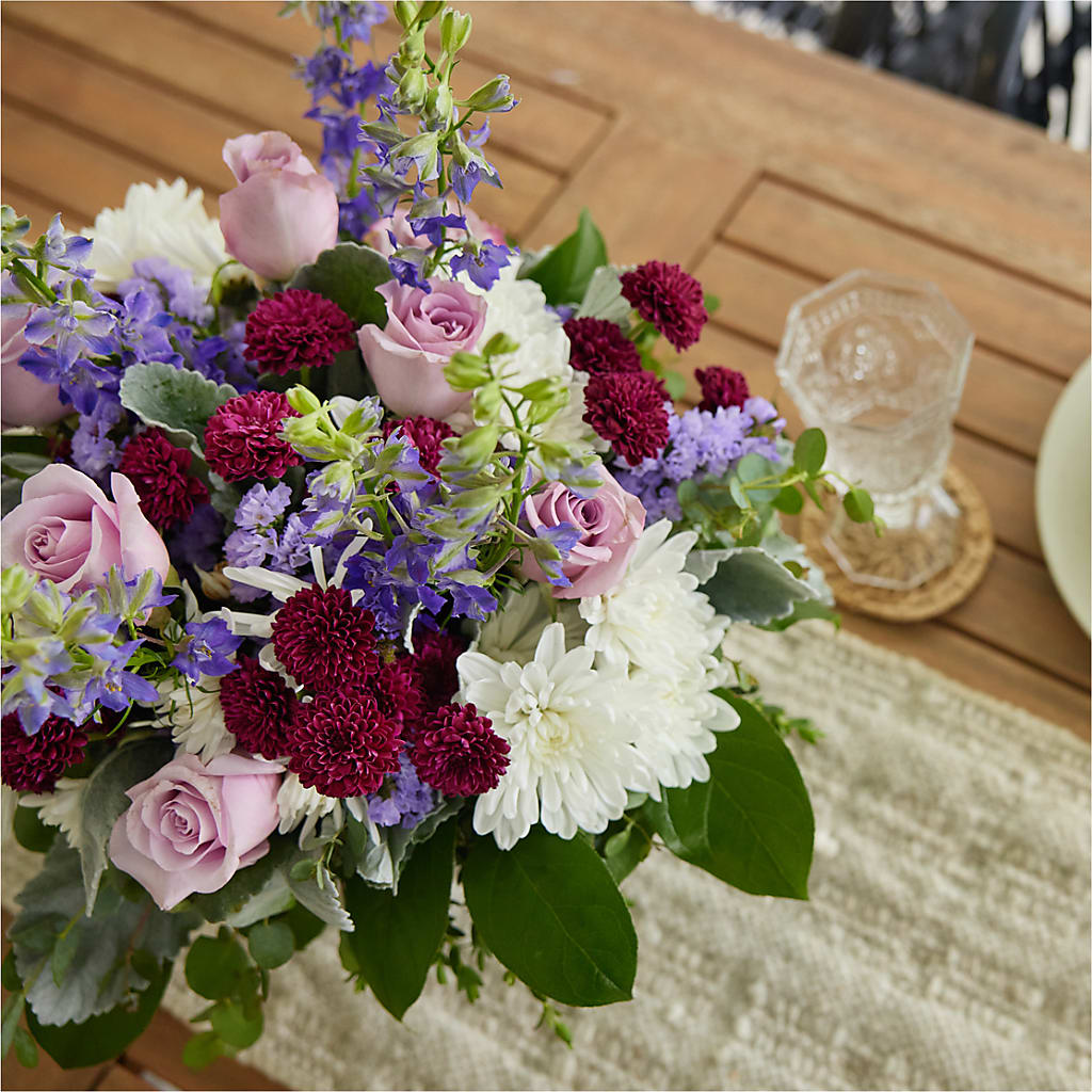 Violet Frost Bouquet –  Poplar Flower Shop, Terre Haute IN