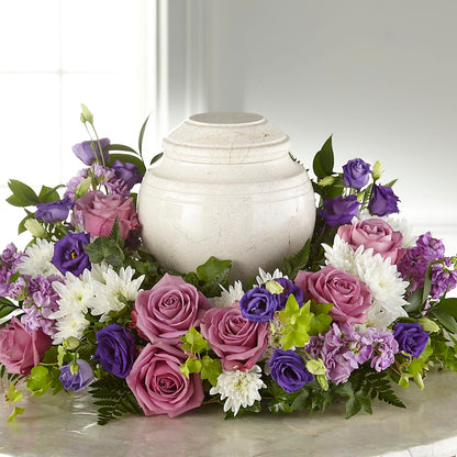 Blooming Sympathy Cremation Adornment –  Poplar Flower Shop, Terre Haute IN