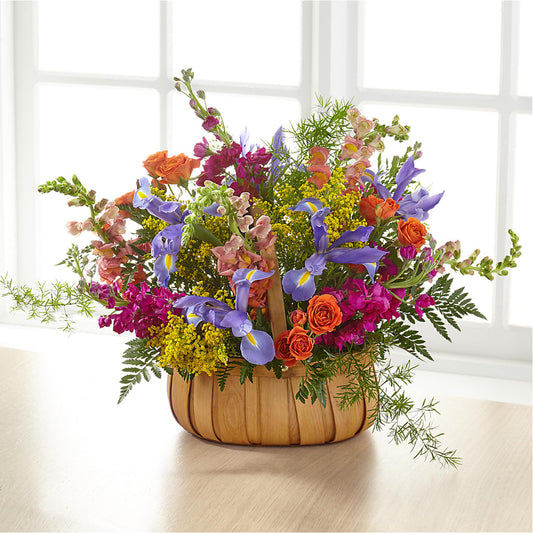 Garden of Life Basket –  Poplar Flower Shop, Terre Haute IN