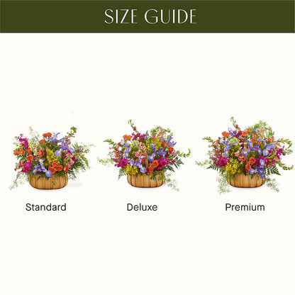 Garden of Life Basket –  Poplar Flower Shop, Terre Haute IN