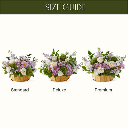 Peace & Love Basket –  Poplar Flower Shop, Terre Haute IN