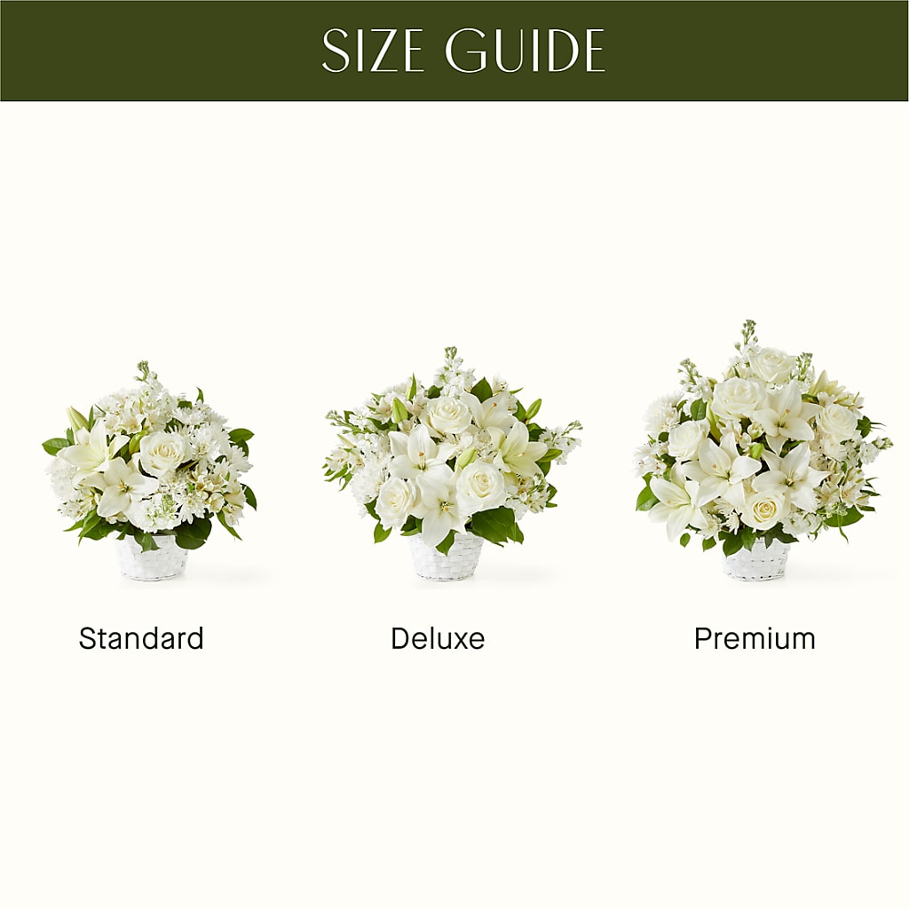Peaceful Reflections Arrangement –  Poplar Flower Shop, Terre Haute IN