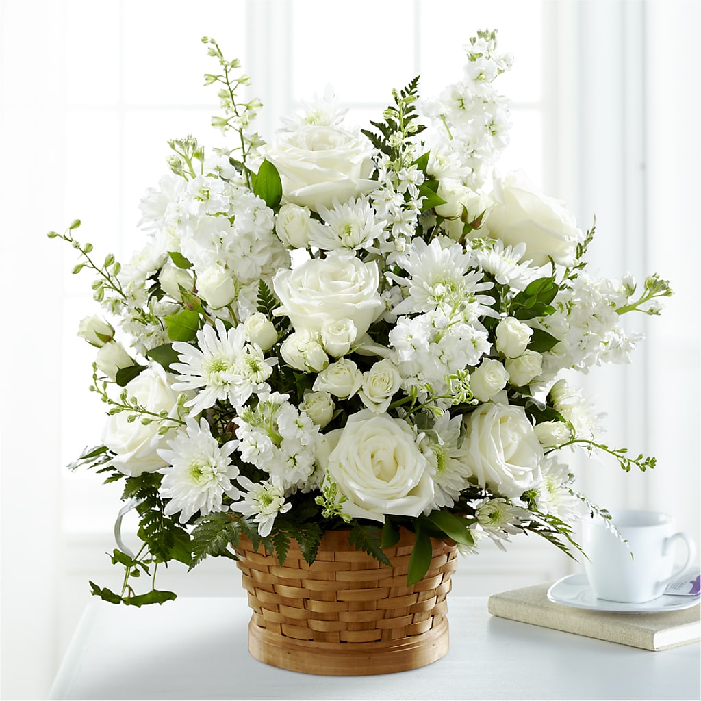 Heartfelt Condolences Arrangement –  Poplar Flower Shop, Terre Haute IN