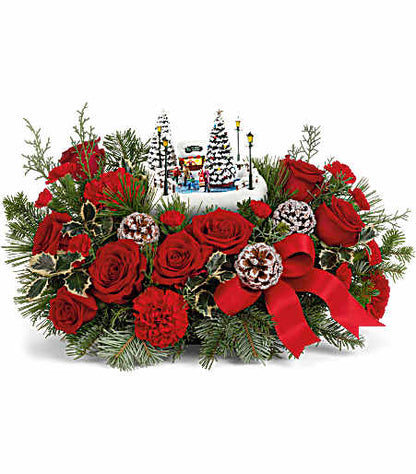 Thomas Kinkade's Oh What Fun Bouquet by Teleflora