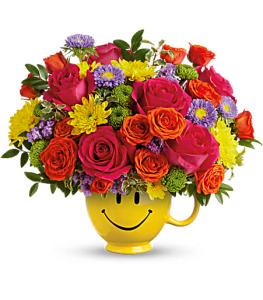 Teleflora's Choose Happy Bouquet