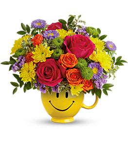 Teleflora's Choose Happy Bouquet