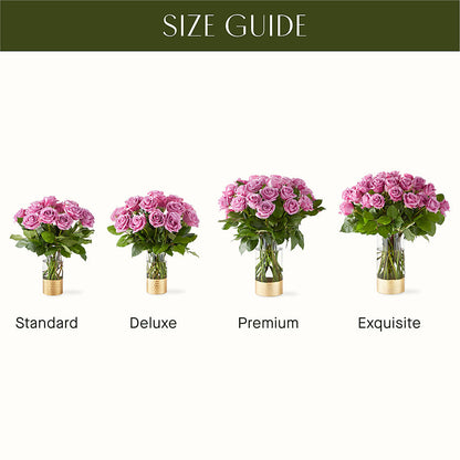 Secret Admirer Lavender Rose Bouquet –  Poplar Flower Shop, Terre Haute IN